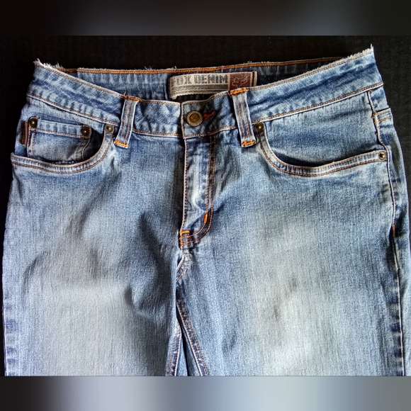 Fox Light Blue Women's Boot Cut Jeans - Picture 3 of 9